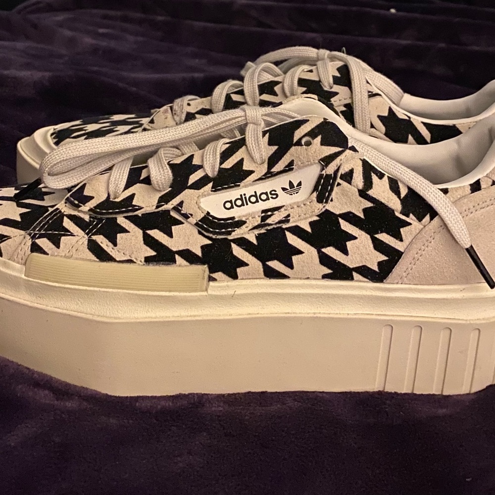 Adidas Hypersleek Houndstooth Shoes sz 10